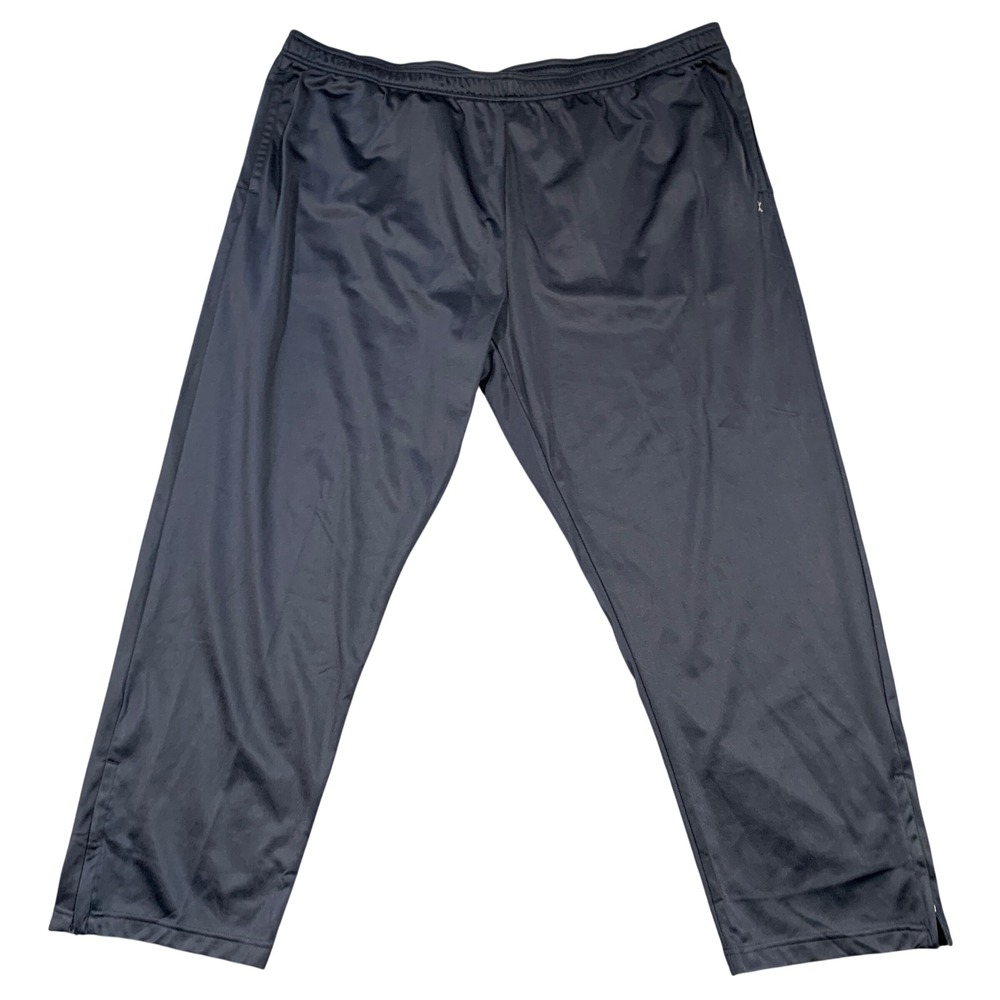 Xersion Mens 4XL Quick Dry Athletic Track Pants‎ Navy Blue Zipper Ankle